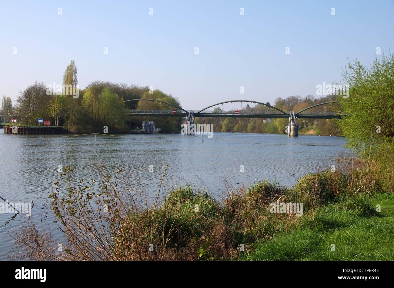 L'Oise près de Paris en France, en Europe Banque D'Images