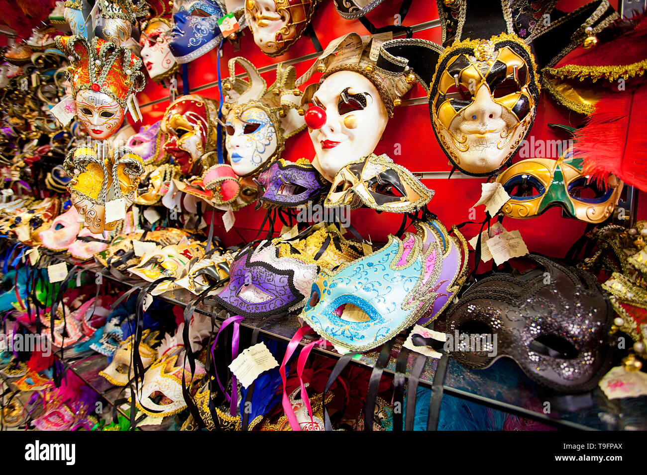 Masques de Venise. Banque D'Images