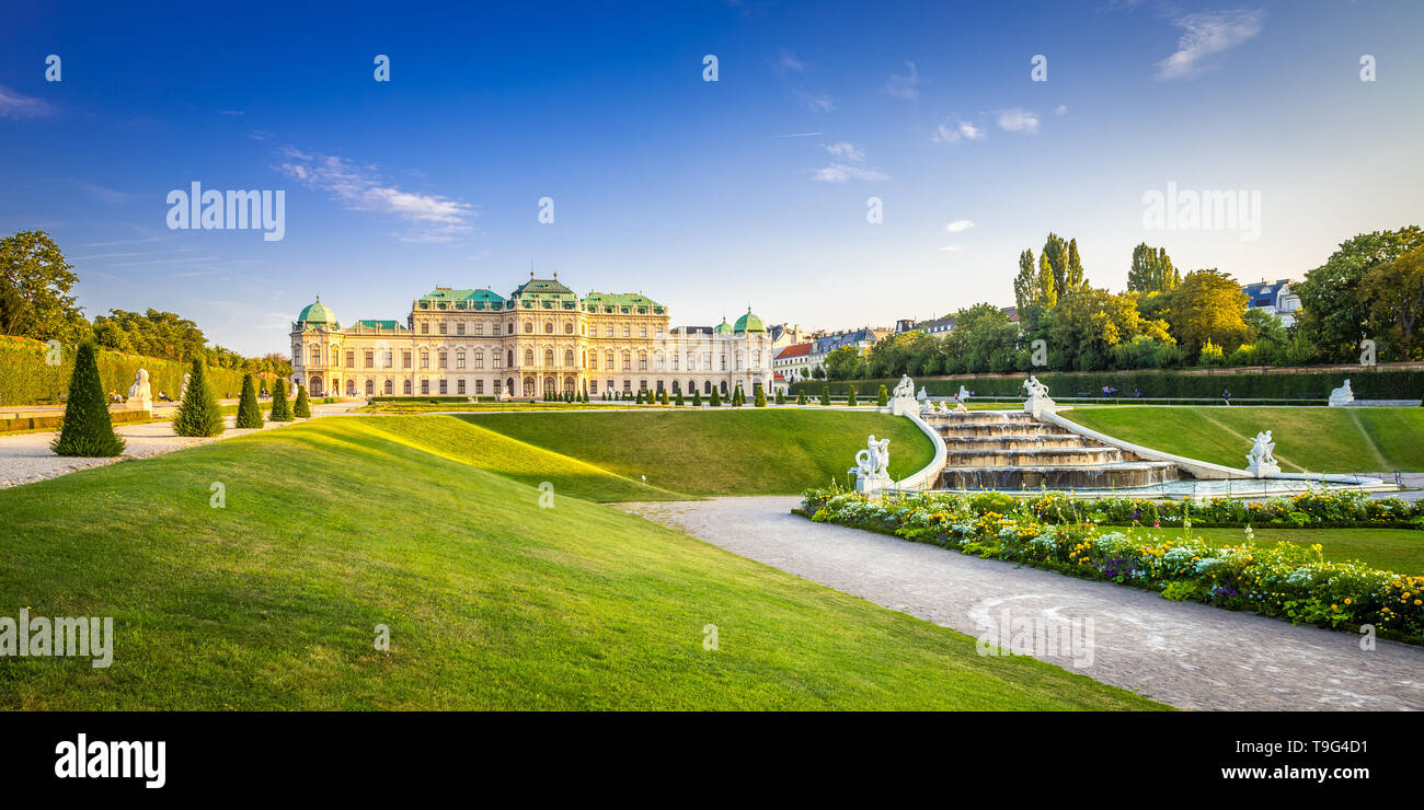 Château Belvedere à Vienne, Autriche Banque D'Images