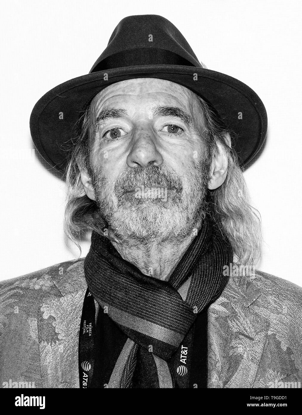 New York, NY - 28 Avril 2019 : l'acteur américain et la voix de plusieurs personnages Simpsons Harry Shearer assiste à 'The Simpsons' 30e anniversaire du Banque D'Images