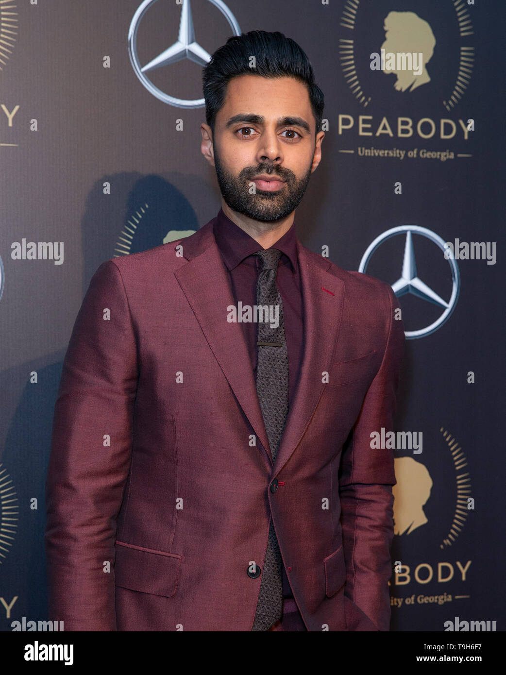 New York, NY - 18 mai 2019 : Hasan Minhaj assiste à la 78e assemblée annuelle des prix Peabody au Cipriani Wall Street Banque D'Images