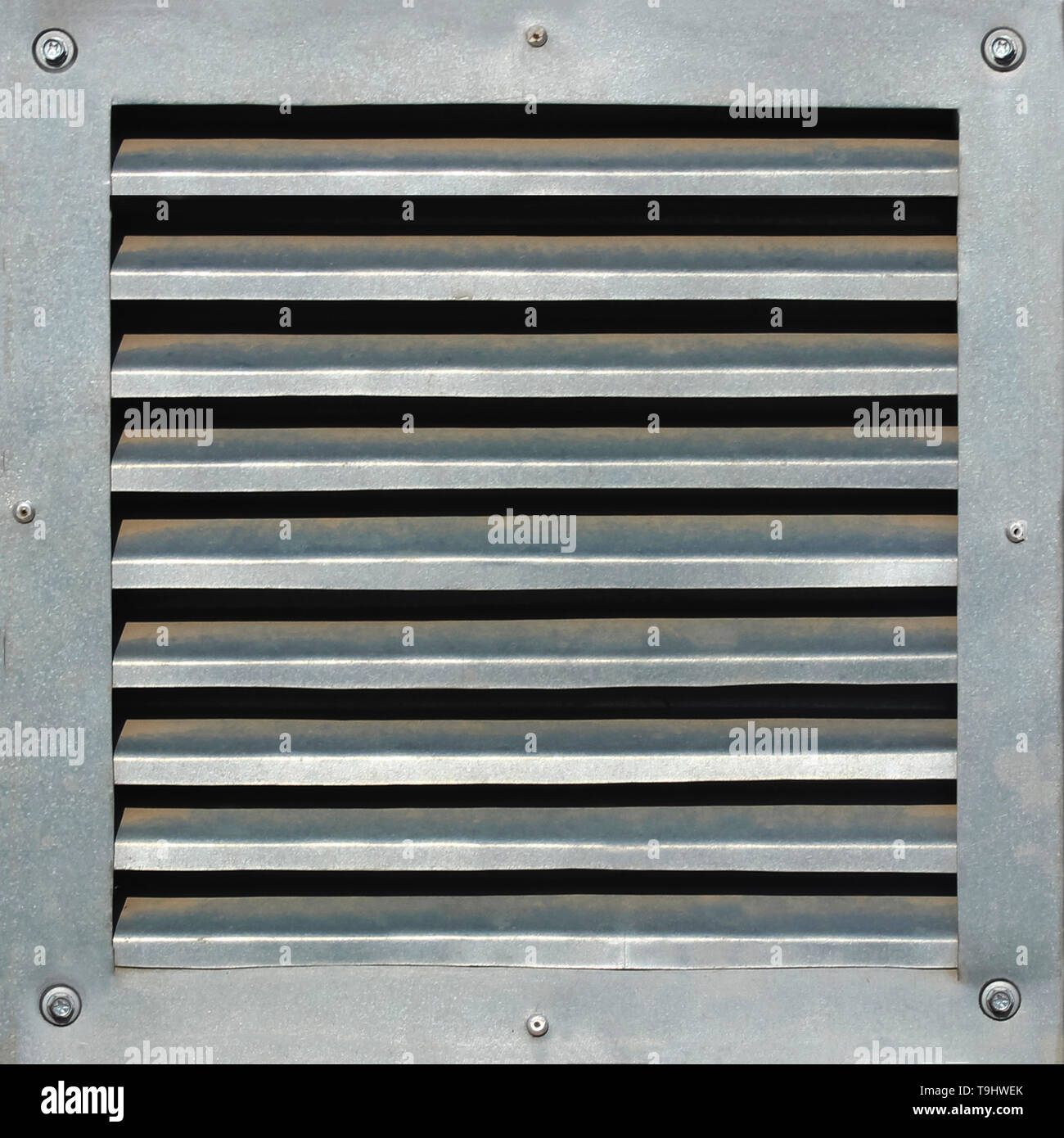 La texture de la trappe métallique ventilation Photo Stock - Alamy