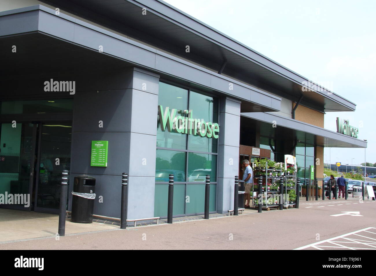 United Kingdom. 19 mai, 2019. Vue sur le Waitrose store, l'un des dix chaînes de supermarché/marques au Royaume-Uni. Credit : Keith Mayhew SOPA/Images/ZUMA/Alamy Fil Live News Banque D'Images