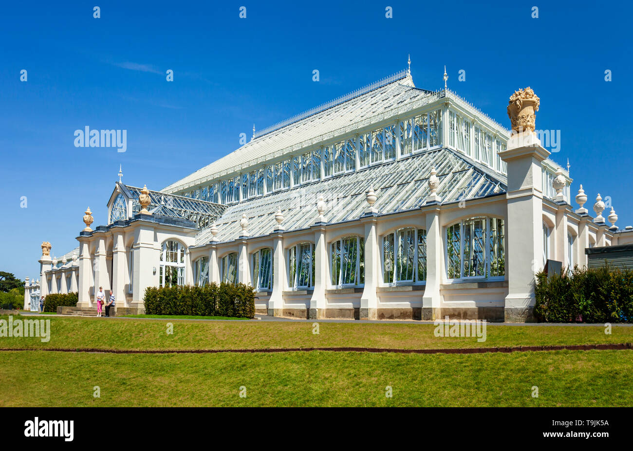 La Chambre des régions tempérées, les jardins de Kew. Banque D'Images