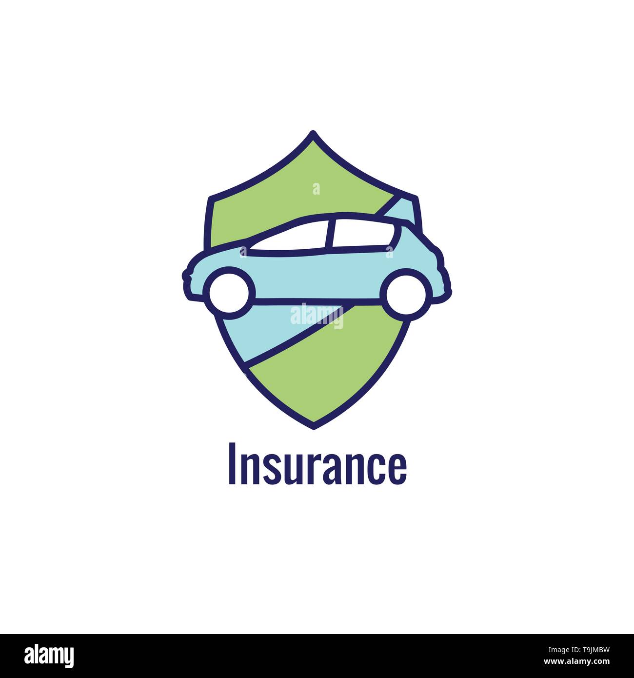 Test Pilotes & Licence Icon Set et Web bannière d'en-tête Illustration de Vecteur