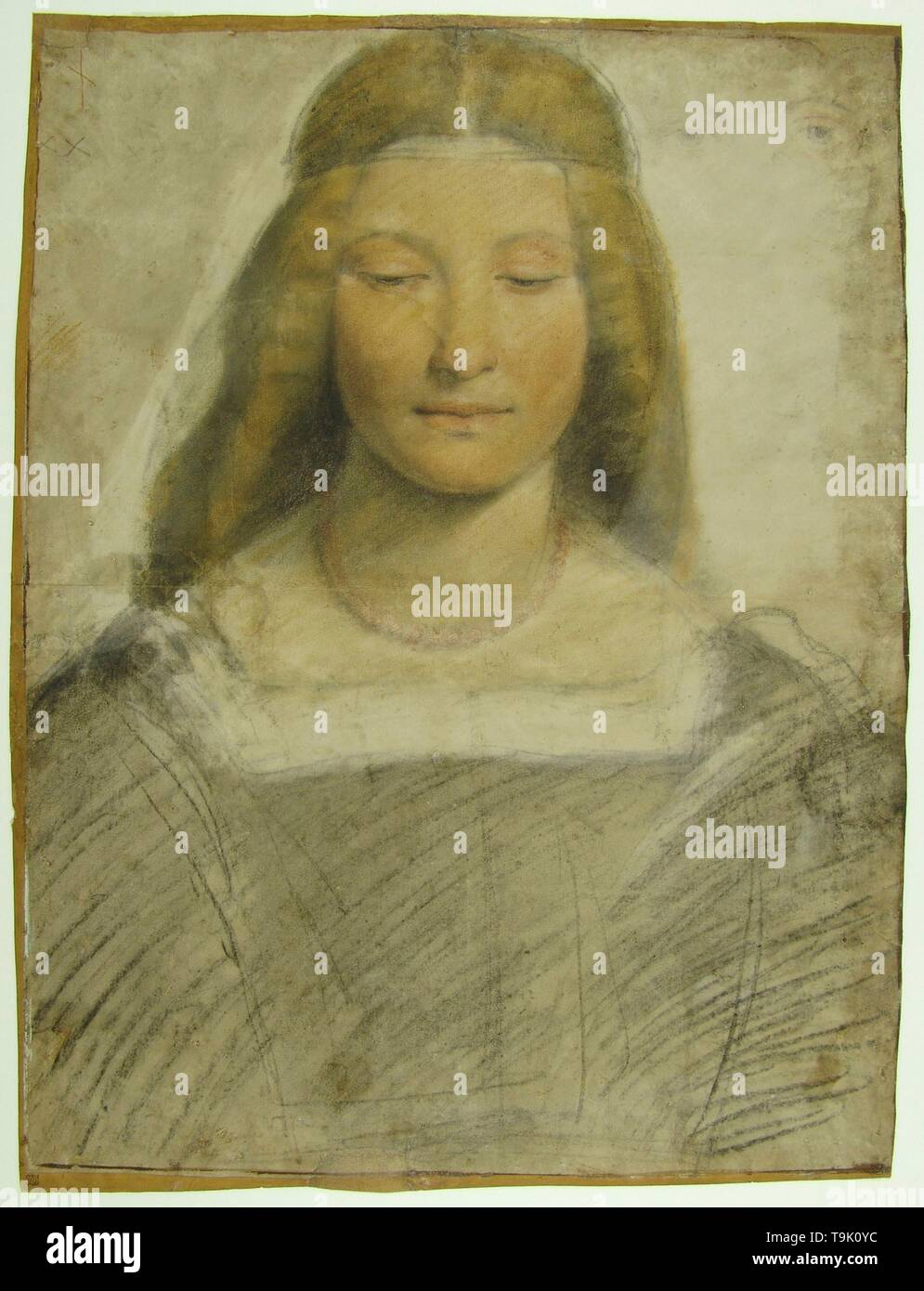 Studio di figura femminile. Musée : VENERANDA Biblioteca Ambrosiana. Auteur : GIOVANNI BOLDINI. Banque D'Images