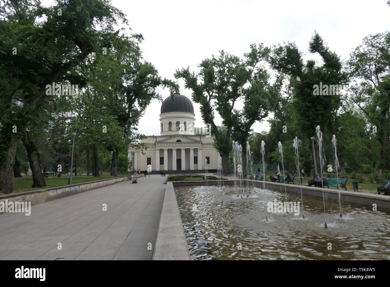 La cathédrale de la Nativité du Christ à Chisinau, Moldova Banque D'Images