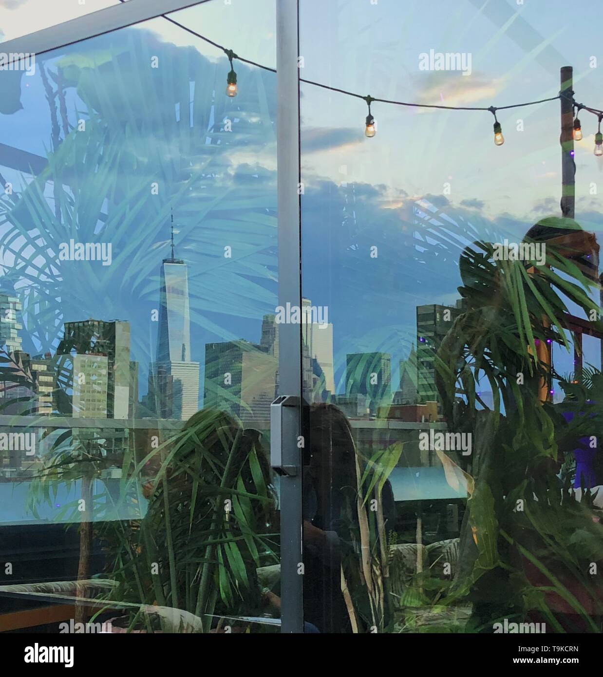 Vues sur le toit Banque D'Images