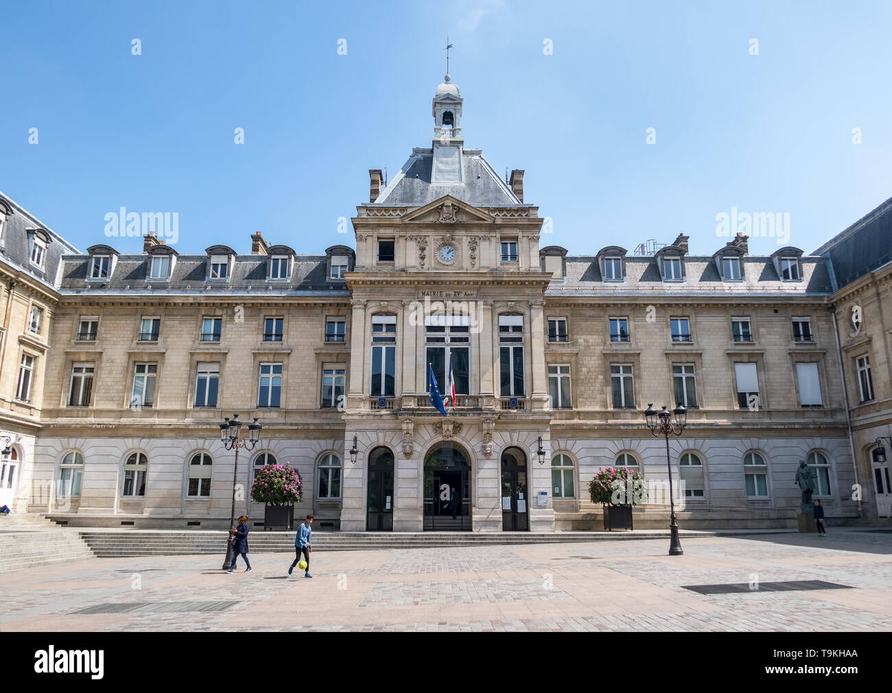 Mairie du XV ème arrondissement de Paris. Banque D'Images
