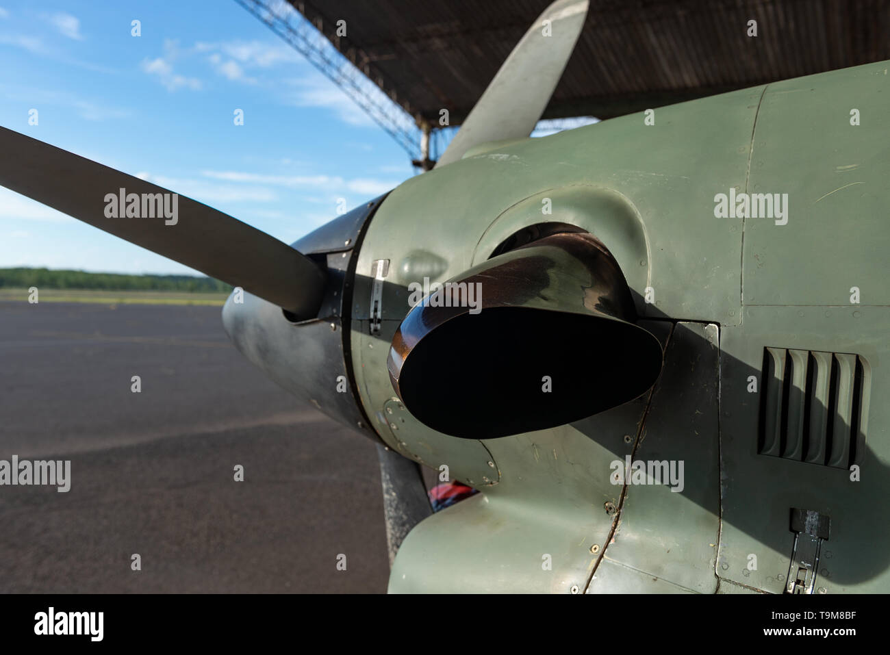 Embraer EMB 312 et 312 avions en un à la Fuerza Aerea Paraguaya au Paraguay. L'Embraer EMB 312 Tucano (sur ce soundpronunciation) est un bas-win Banque D'Images