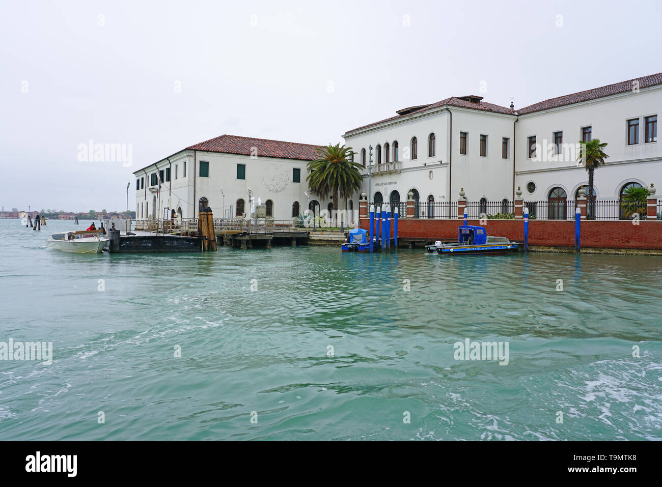 Venise, Italie -11 avr 2019- voir l'Université internationale de Venise, un consortium d'universités italiennes et internationales, situé sur l'île de Banque D'Images