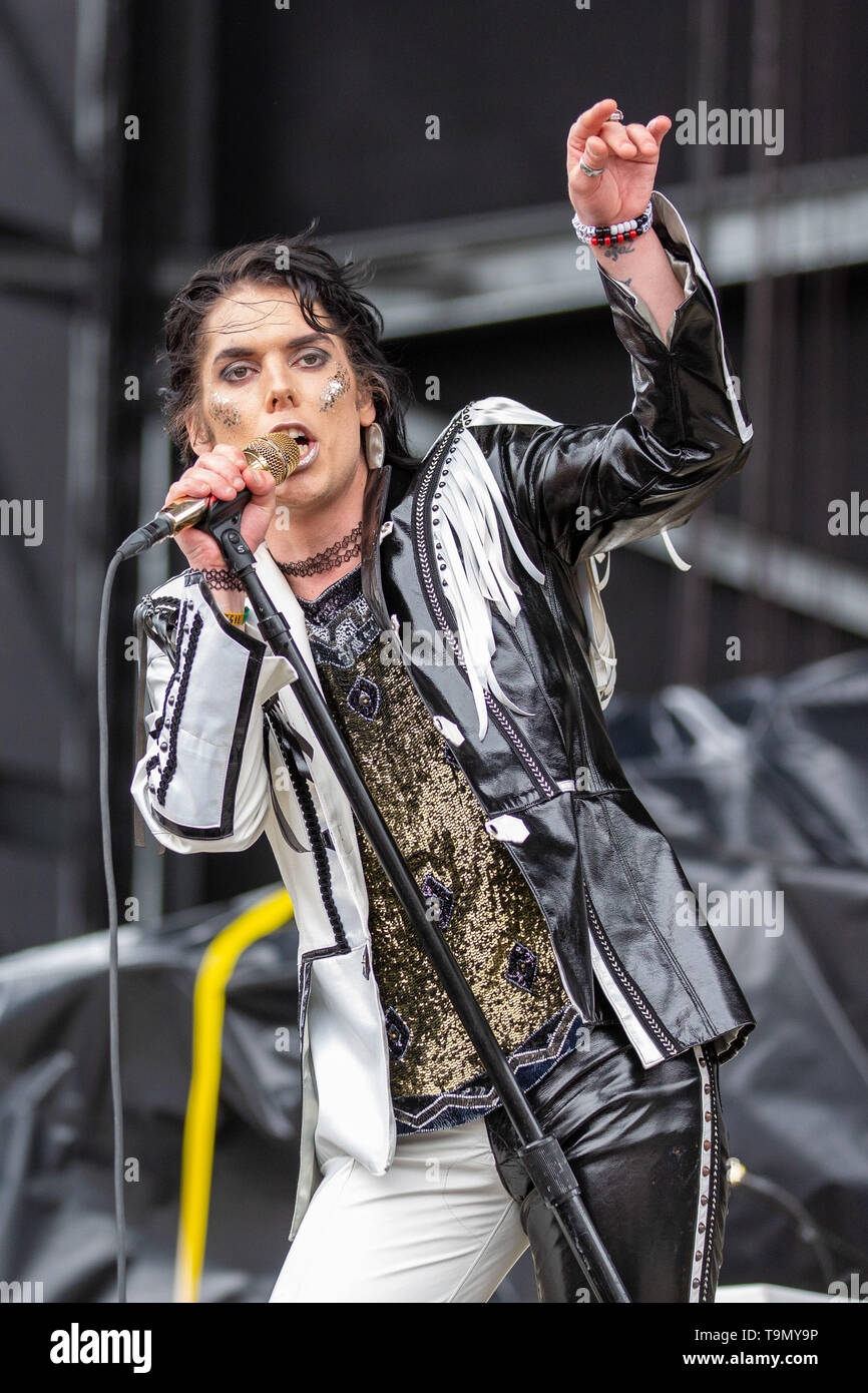 19 mai 2019 - Columbus, Ohio, États-Unis - LUC SPILLER Les équilibreurs durant la Sonic Temple Festival de musique au stade de MAPFRE à Columbus, Ohio (crédit Image : © Daniel DeSlover/Zuma sur le fil) Banque D'Images