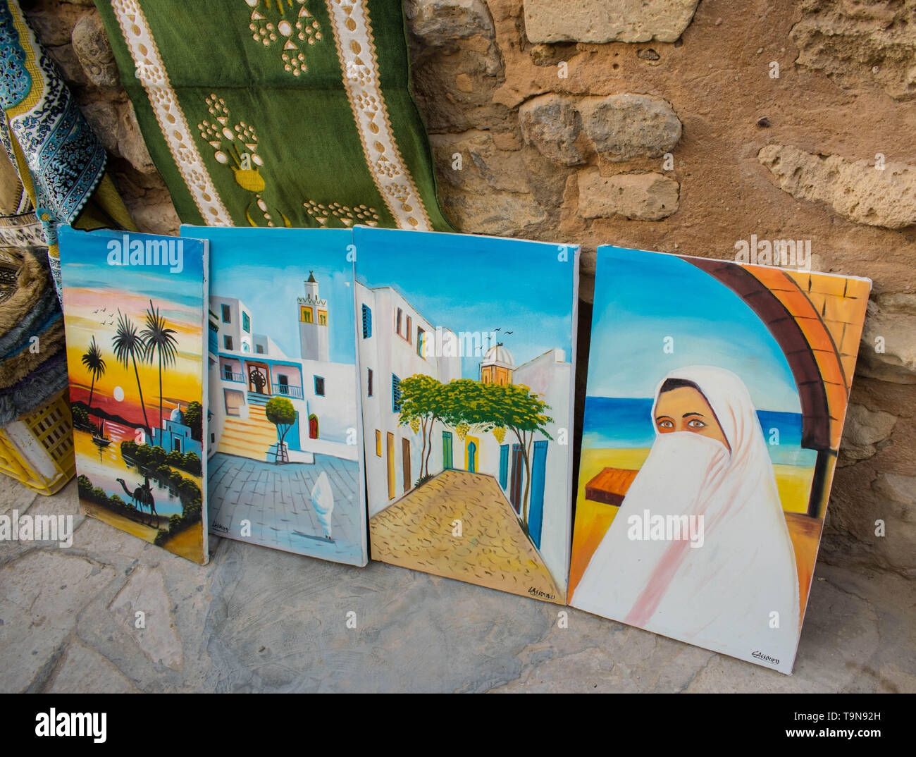 Photos de voyage en Tunisie Banque D'Images