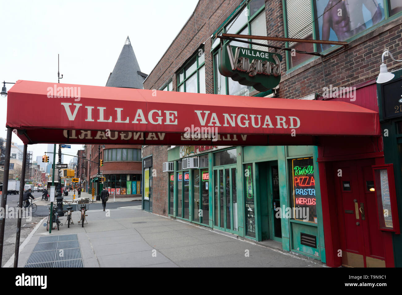Le Village Vanguard jazz club, 7e Avenue Sud, Greenwich Village, Manhattan. New York City, USA Banque D'Images