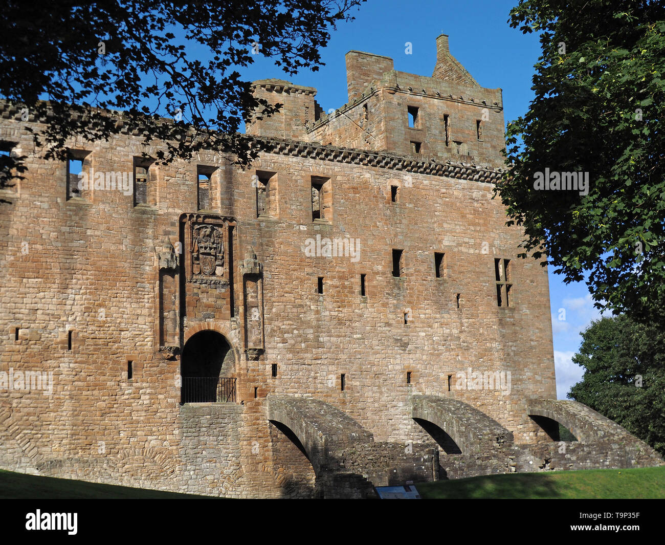 Château de Linlithgow, Écosse, lieu de naissance de Marie, Reine des Écossais Banque D'Images