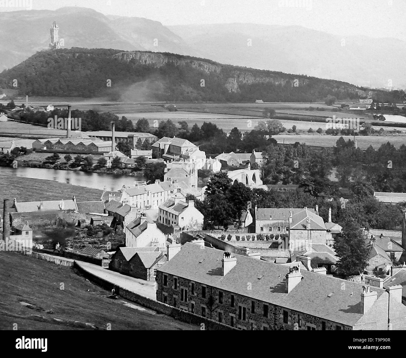 Abbey Craig près de Stirling Banque D'Images