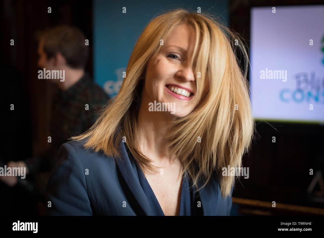 Ancien ministre du cabinet, Esther McVey, lance le conservatisme de col bleu à la Maison du Parlement à Londres aujourd'hui. Banque D'Images