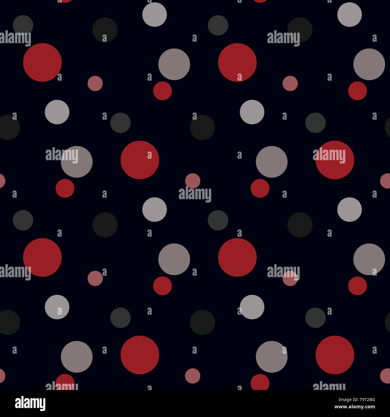 Résumé décoratif en pois le style des années 60. Polka Dot or motif transparent vecteur. Peut être utilisé dans l'industrie textile, papier, l'arrière-plan, sc Illustration de Vecteur