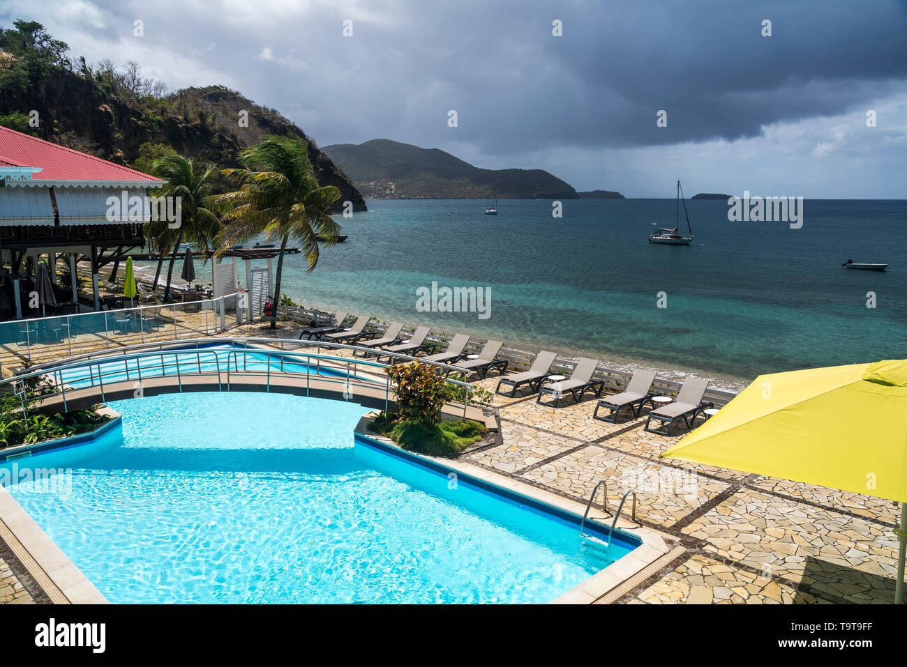 Insel Terre-de-Haut, Les Saintes, Guadeloupe, Caraïbes, Frankreich | Terre-de-Haut, Les Saintes, Guadeloupe, France Banque D'Images