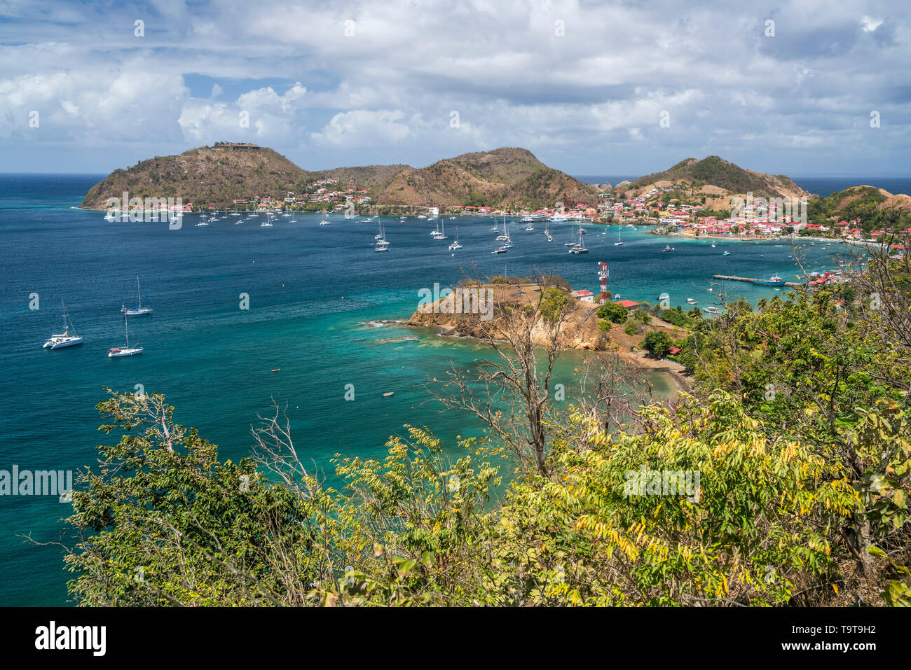 Insel Terre-de-Haut, Les Saintes, Guadeloupe, Caraïbes, Frankreich | Terre-de-Haut, Les Saintes, Guadeloupe, France Banque D'Images
