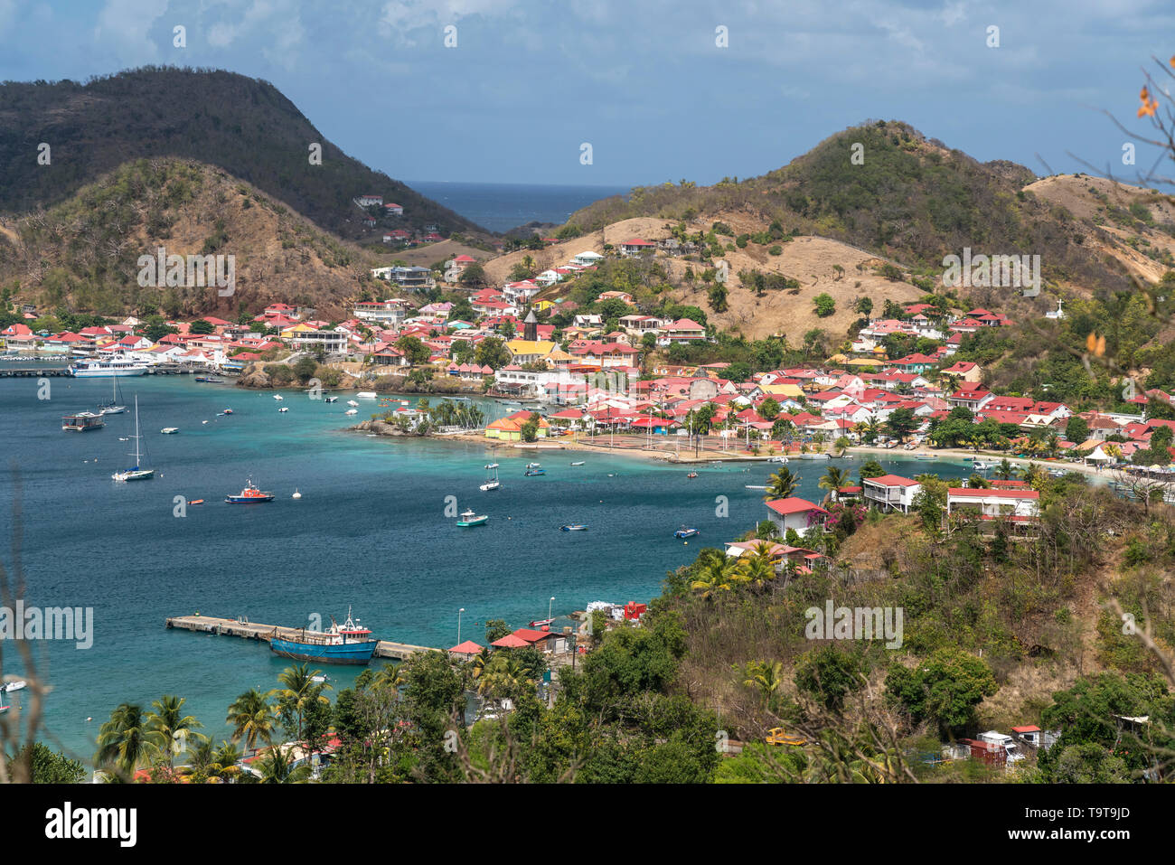 Insel Terre-de-Haut, Les Saintes, Guadeloupe, Caraïbes, Frankreich | Terre-de-Haut, Les Saintes, Guadeloupe, France Banque D'Images