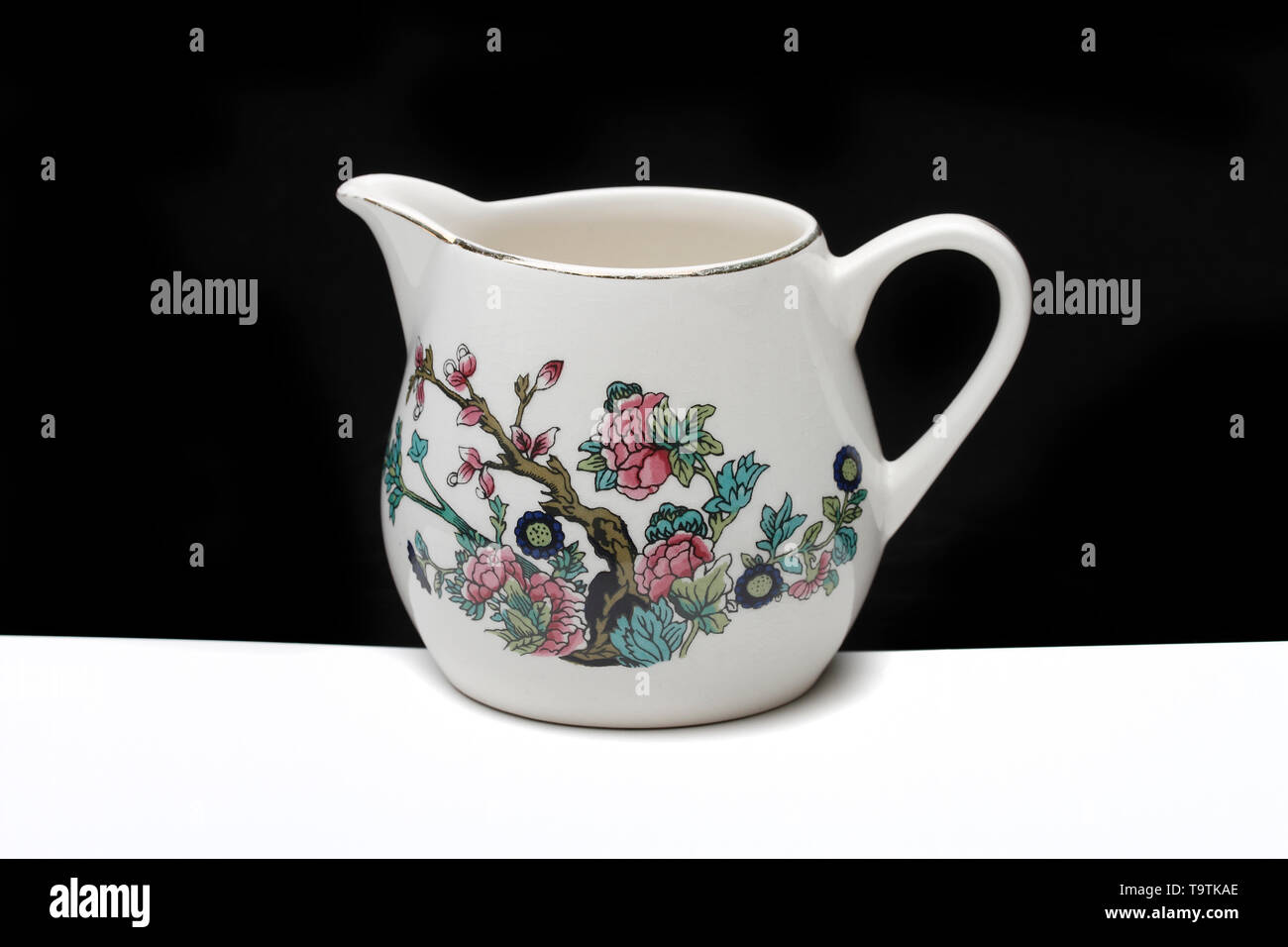 Lord Nelson Pottery Jug - Nom de l'arbre indien : Lord Nelson Pottery Jug - Arbre Indien Date : Event : adresse/lieu : Sandyford, Stoke-on-Trent Churchill C Banque D'Images