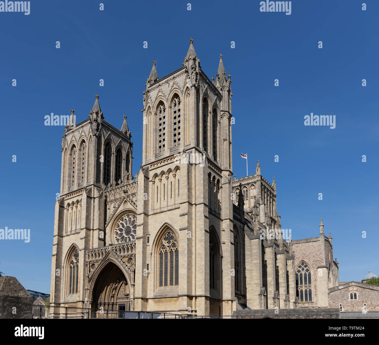 BRISTOL, Royaume-Uni - Mai 14 : Vue sur la cathédrale de Bristol le 14 mai, 2019 Banque D'Images