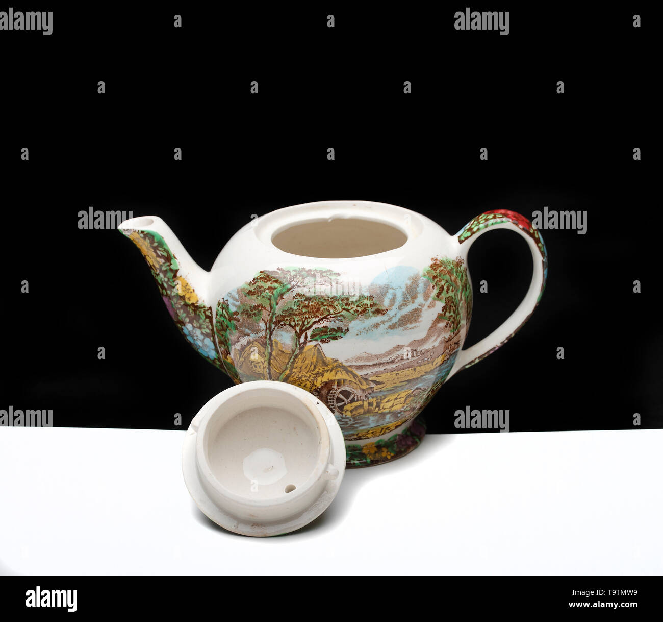 James Sadler et fils, ancien moulin théière Nom : JJames Sadler et fils, ancien moulin théière Date : Event : adresse/lieu : Sandyford, Stoke-on-Trent James Sa Banque D'Images