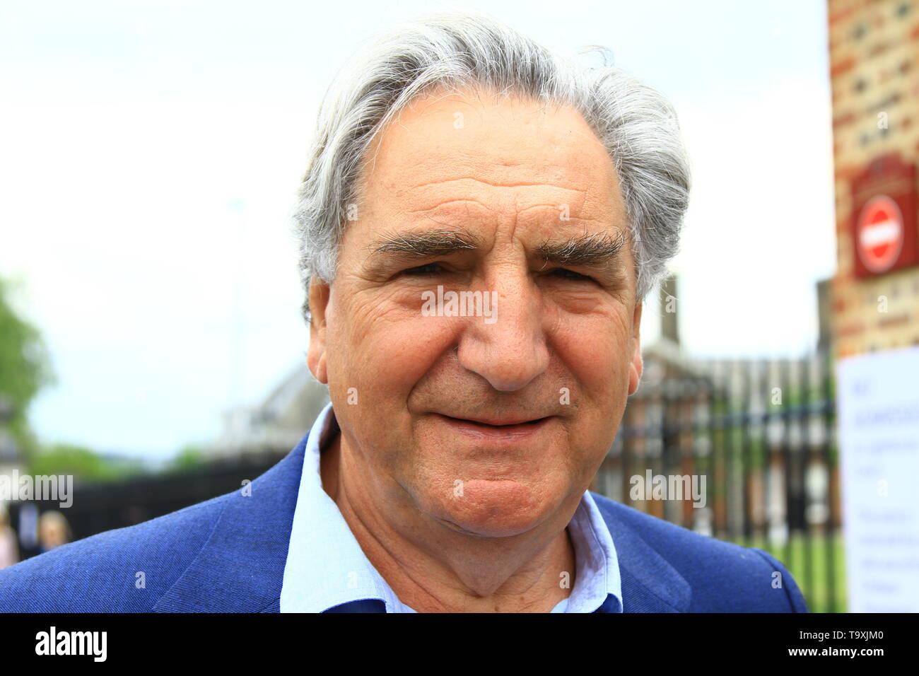 L'acteur Jim Carter a assisté à la RHS Chelsea Flower show le 20 mai 2019. V.I.P. et appuyez sur Jour. Acteurs britanniques. Downton Abbey. TV Drama. Banque D'Images