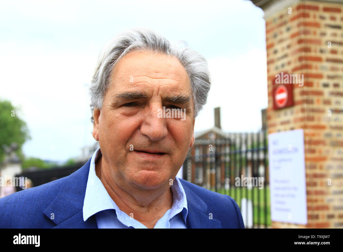 L'acteur Jim Carter a assisté à la RHS Chelsea Flower show le 20 mai 2019. V.I.P. et appuyez sur Jour. Acteurs britanniques. Downton Abbey. TV Drama. Banque D'Images