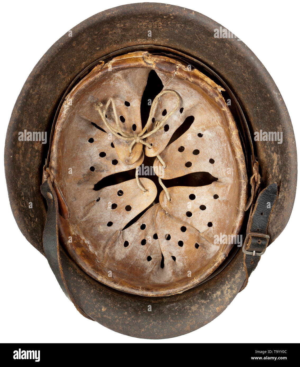 Casque Allemand M42 En Acier - Réplique Seconde Guerre Mondiale, Taille 56 à 62 Cm, Gris Ardoise
