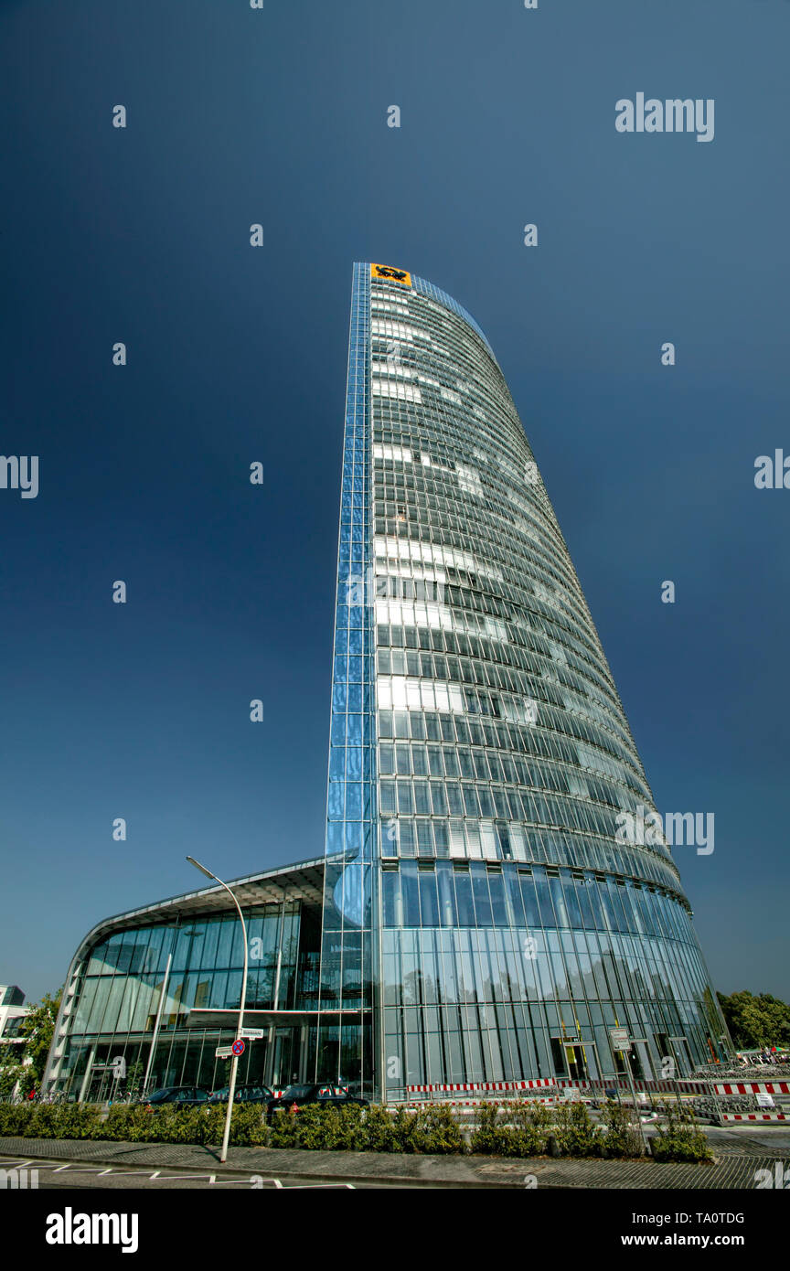 La Post Tower, Bonn, Germany, Europe Banque D'Images