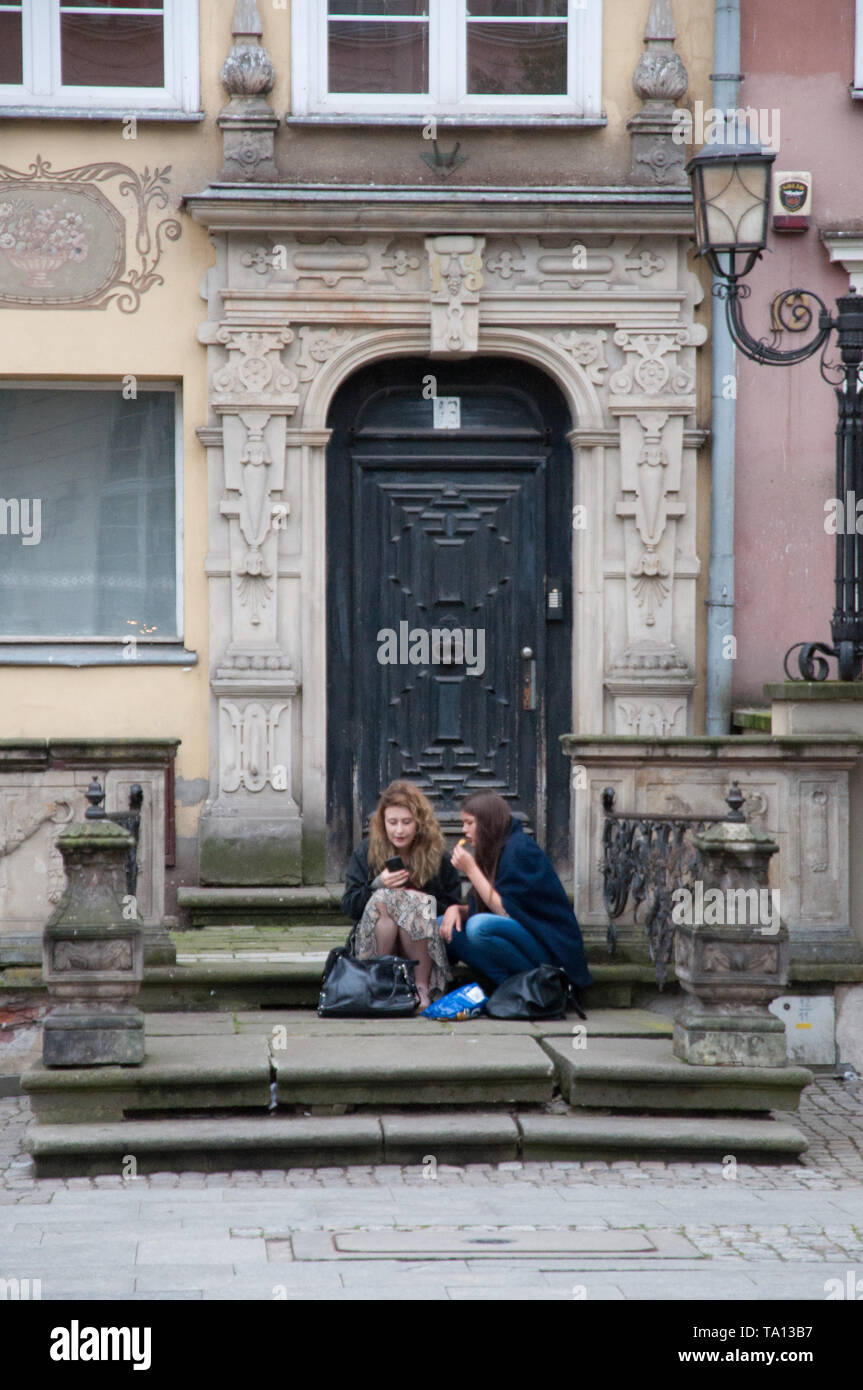Gdansk, Pologne Banque D'Images