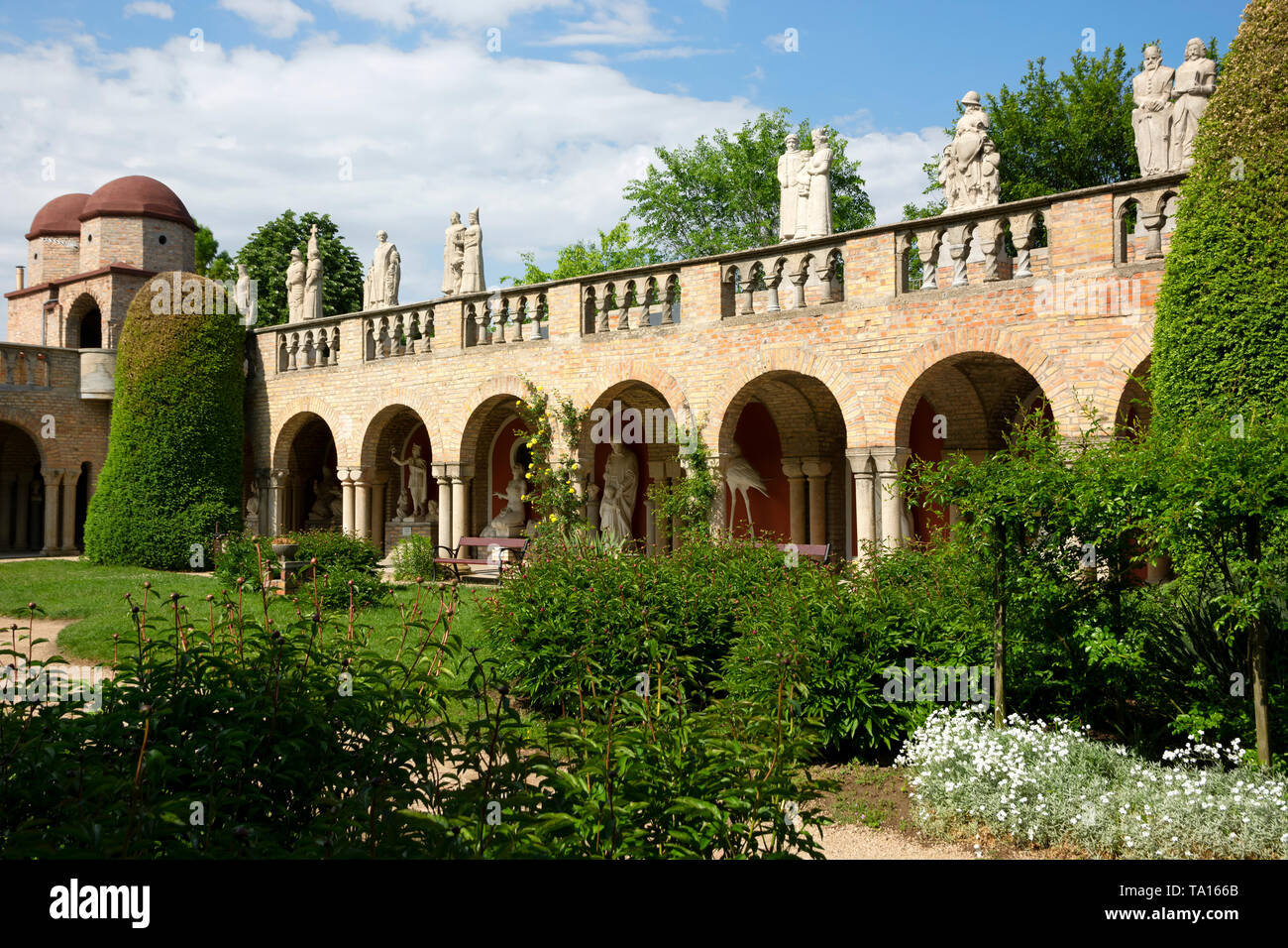 Détail de Bory château en 12. Mai 2019 , Szekesfehervar , Hongrie Banque D'Images