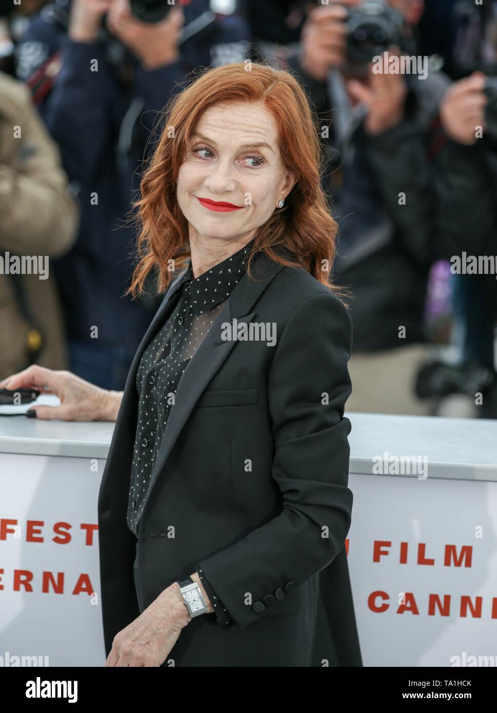 Isabelle Huppert,Cannes 2019 Banque D'Images