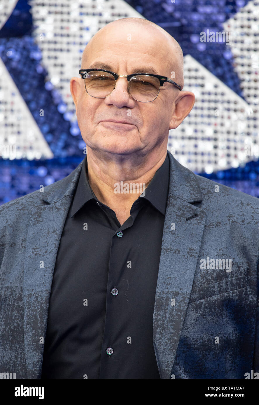 Bernie Taupin assister à la 'Rocketman' UK premiere at Odeon Leicester Square. Banque D'Images