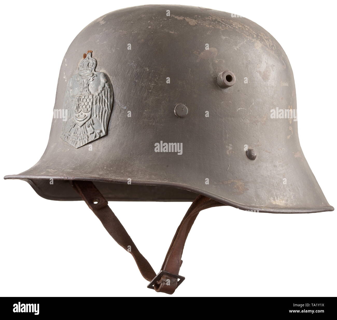 Le casque d'acier Banque de photographies et d'images à haute résolution -  Alamy