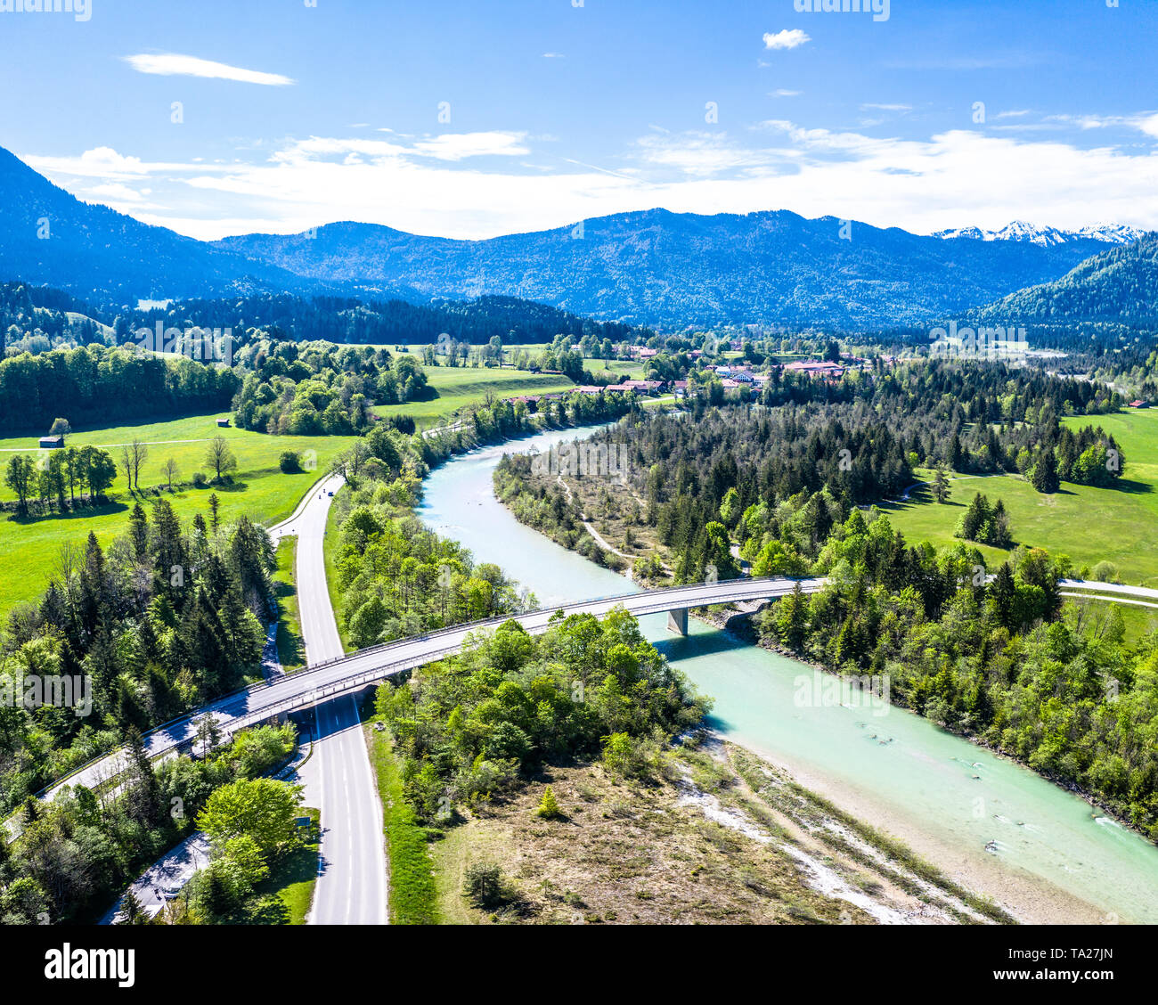 Isar Map Isar allemagne Banque de photographies et d’images à haute résolution ...