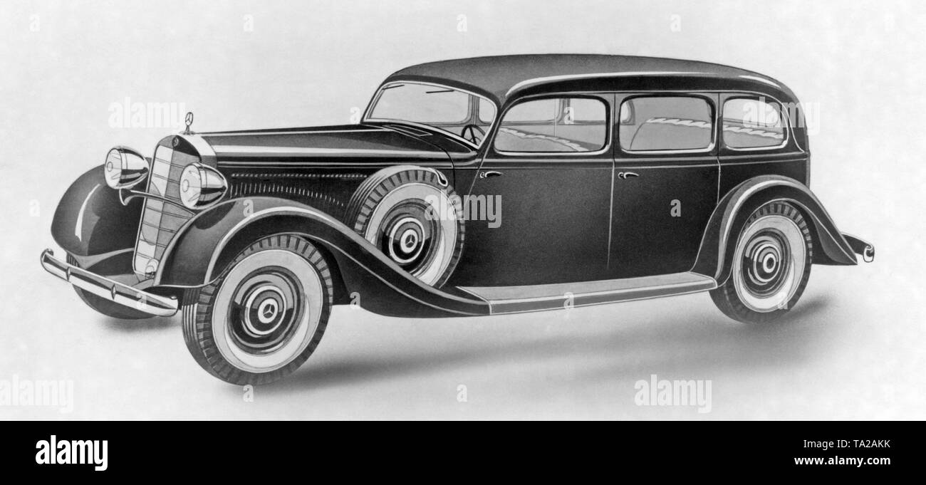 Mercedes limousine Banque de photographies et d'images à haute résolution -  Alamy