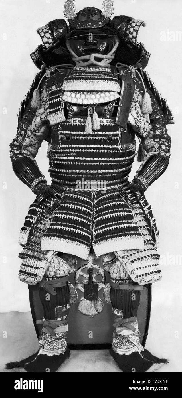 Une armure d'un samouraï. Banque D'Images