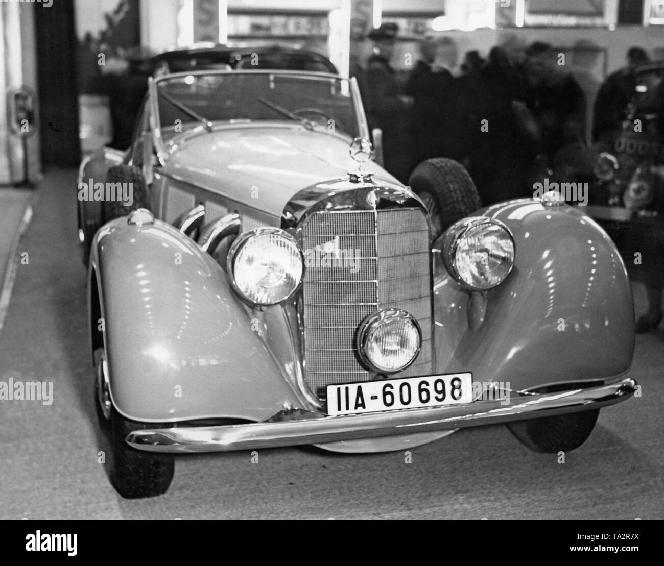 Timbre Allemagne 1939 Salon Auto Berlin Surimpression Nürburgring - Occasion