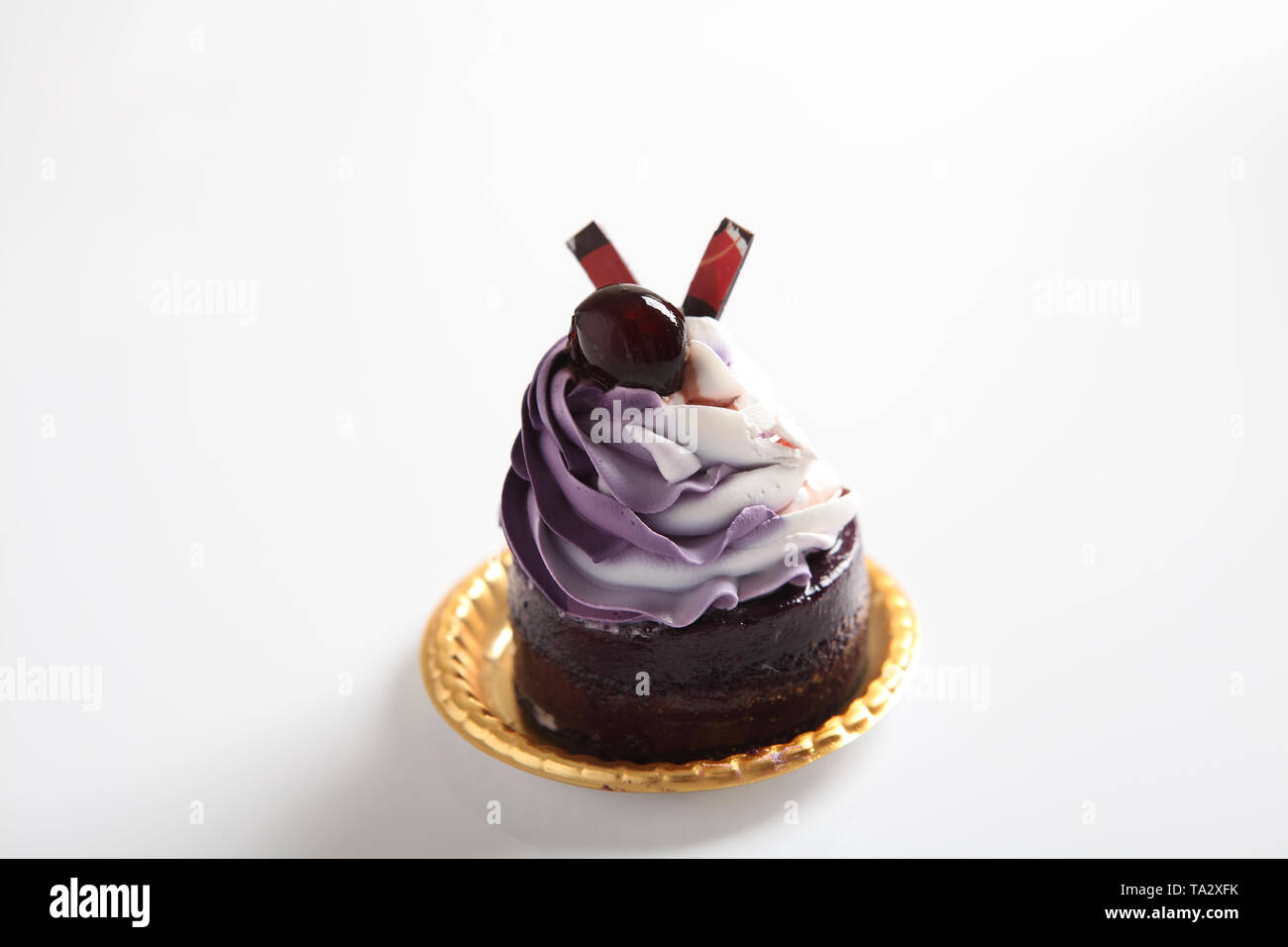 Gâteau Chocolate Moose Banque D'Images