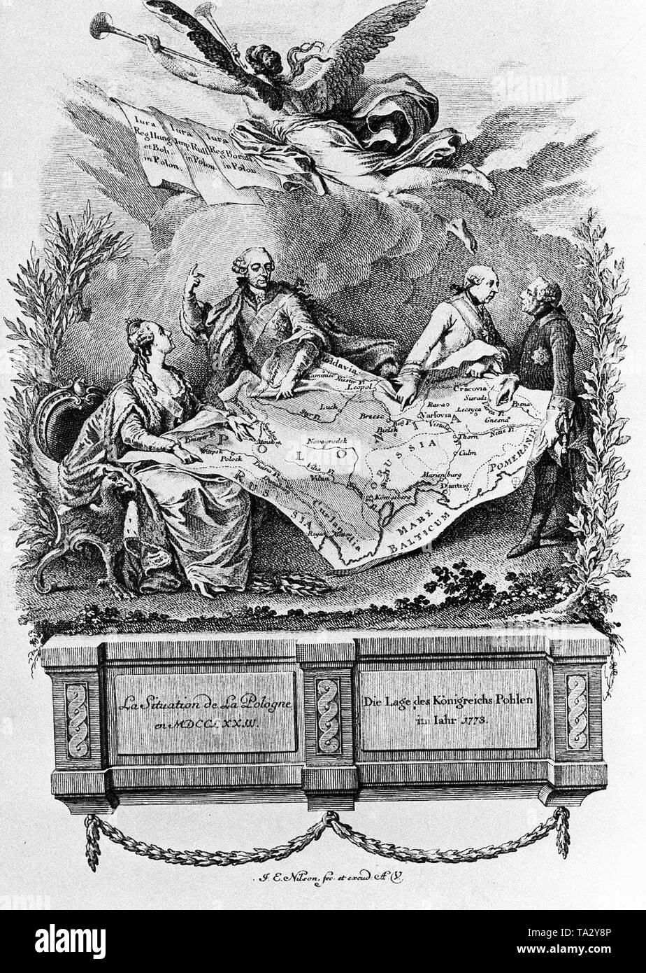 Division de la pologne Banque de photographies et d’images à haute