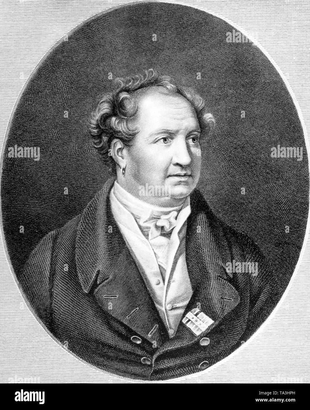 Roi bavarois maximilien joseph Banque d'images noir et blanc Alamy