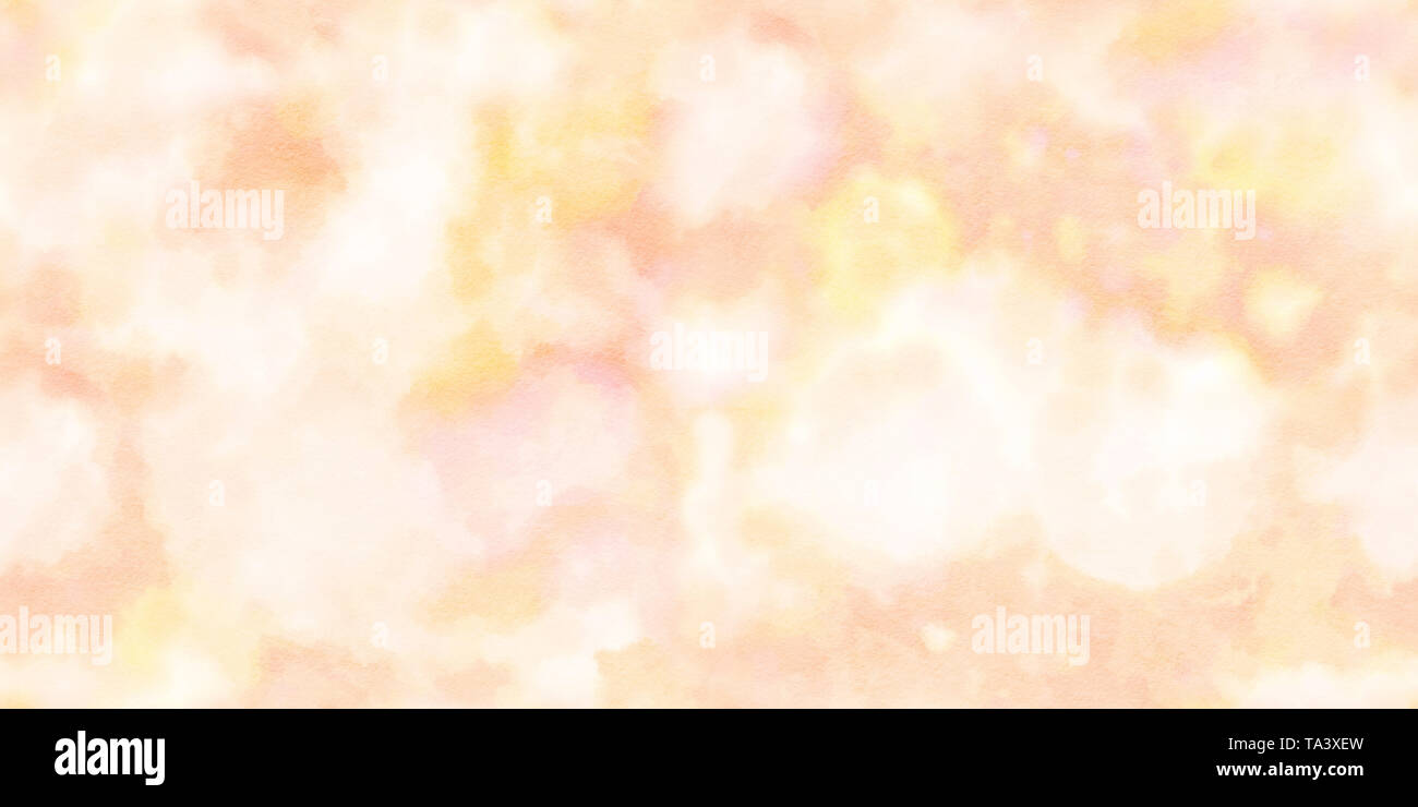 Peint à la main couleurs aquarelle Illustration : Art abstrait art fond (haute-résolution 2D CG illustration) Banque D'Images