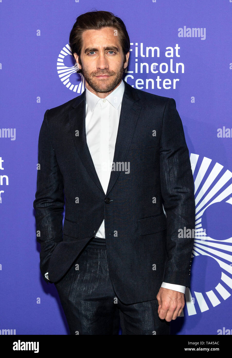 New York, NY - 29 Avril 2019 : Jake Gyllenhaal assiste à la Film Society of Lincoln Center Gala du 50e anniversaire au Lincoln Center Banque D'Images