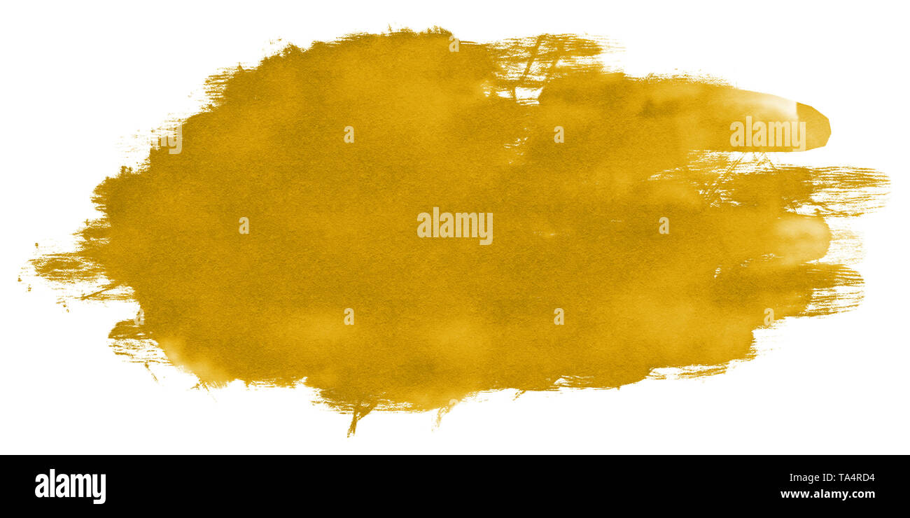 Peint à la main couleurs aquarelle Illustration : Art abstrait art fond (haute-résolution 2D CG illustration) Banque D'Images