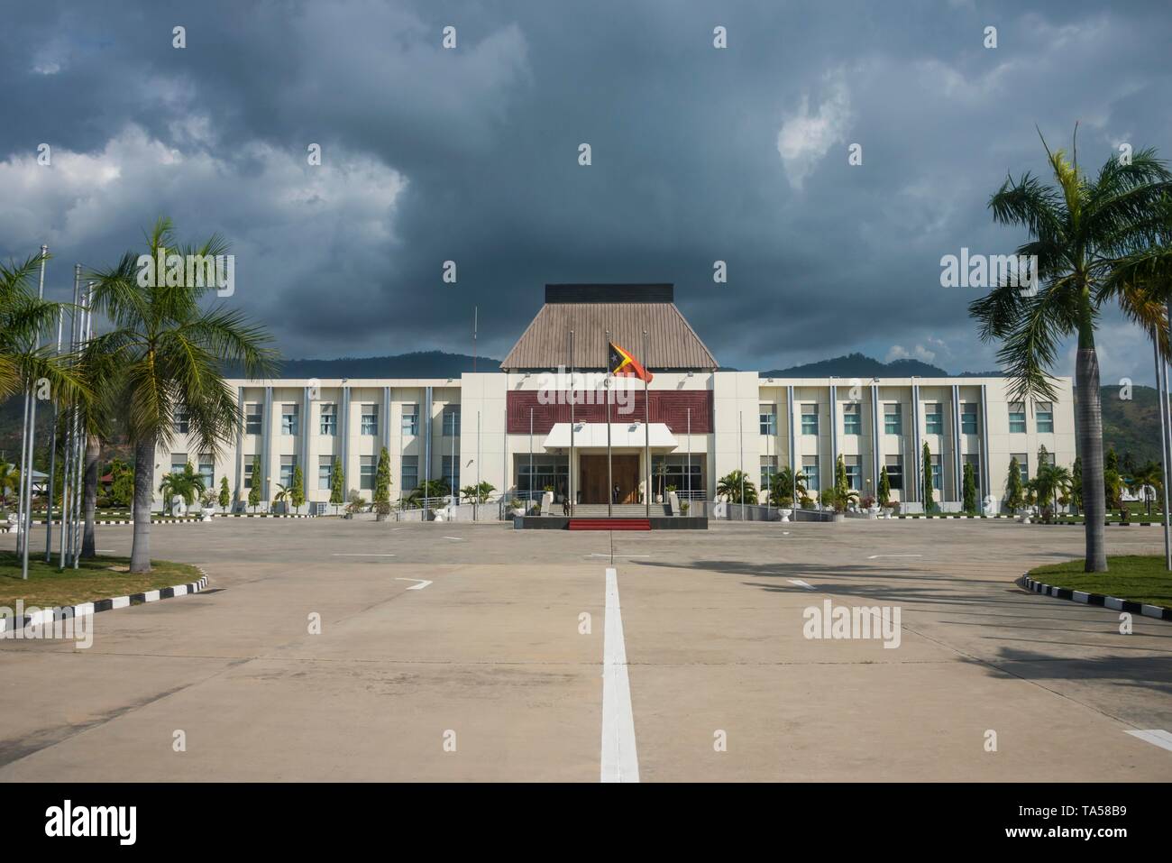 Palais présidentiel de Dili, au Timor oriental Banque D'Images