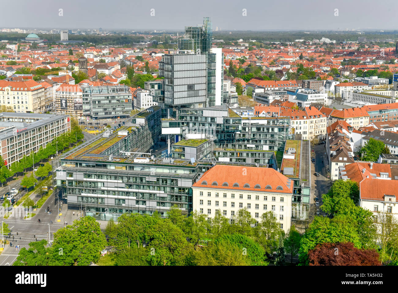 Banque d'Etat de l'Allemagne du Nord Le Nord/LB, siège, lieu Ägidientor, Hanovre, Basse-Saxe, Allemagne, la Norddeutsche Landesbank Nord/LB, Zentrale, Ae Banque D'Images