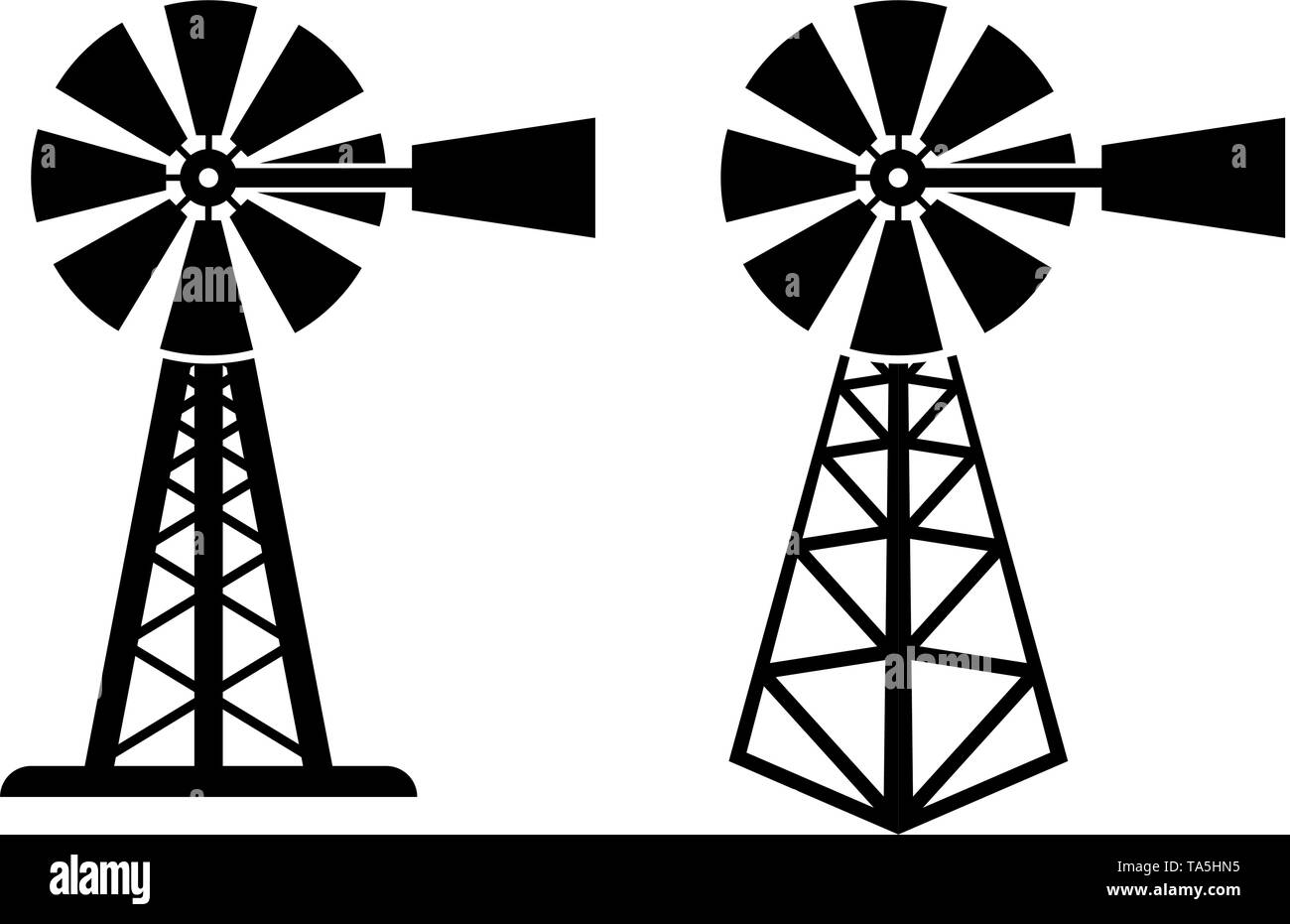 Les symboles en noir et blanc vectoriel de l'espace rural Bazin. silhouette de vent ferme moulin. Bazin icônes isolé sur fond blanc Illustration de Vecteur Les symboles en noir et blanc vectoriel de l'espace rural Bazin. silhouette de vent ferme moulin. Bazin icônes isolé sur fond blanc Illustration de Vecteur